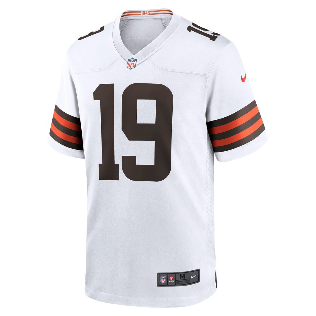Cleveland Browns Bernie Kosar Nike White Retired Player Game Jersey