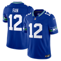 Seattle Seahawks 12s Nike Royal Alternate Vapor F.U.S.E. Stitched Limited Jersey