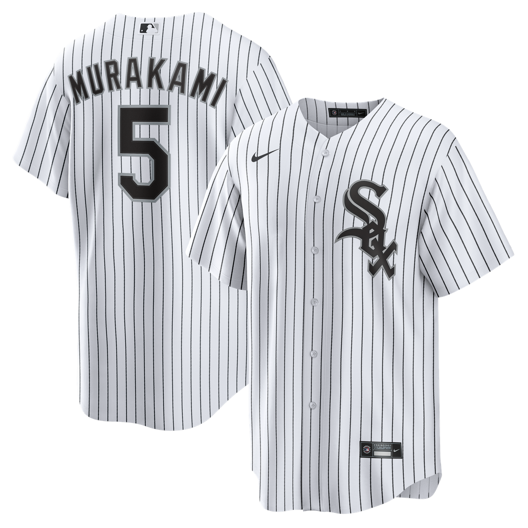 Chicago White Sox Munetaka Murakami Nike White Home Replica Jersey
