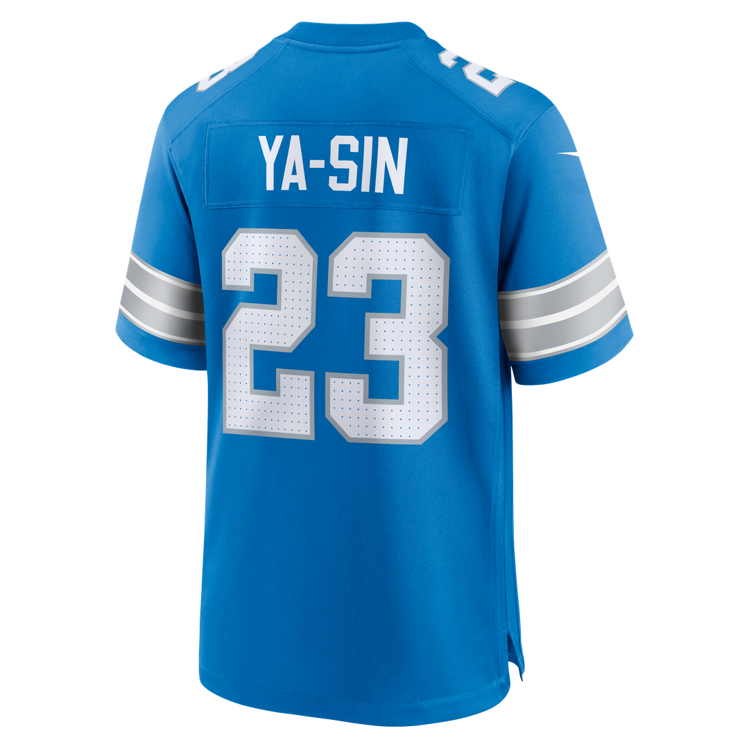 Detroit Lions Rock Ya-Sin Nike Blue Team Game Jersey