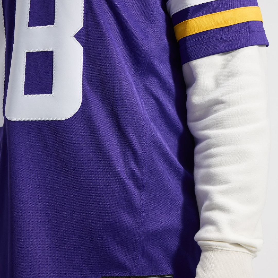 Minnesota Vikings Justin Jefferson Nike White Alternate Vapor F.U.S.E. Stitched Limited Jersey
