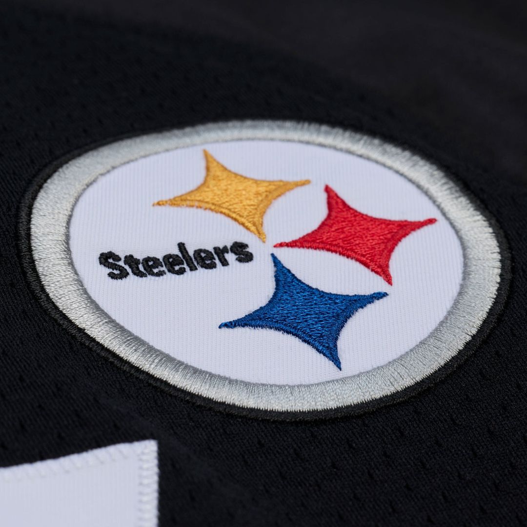 Pittsburgh Steelers Ben Roethlisberger Mitchell & Ness Black 2004 Authentic Throwback Jersey