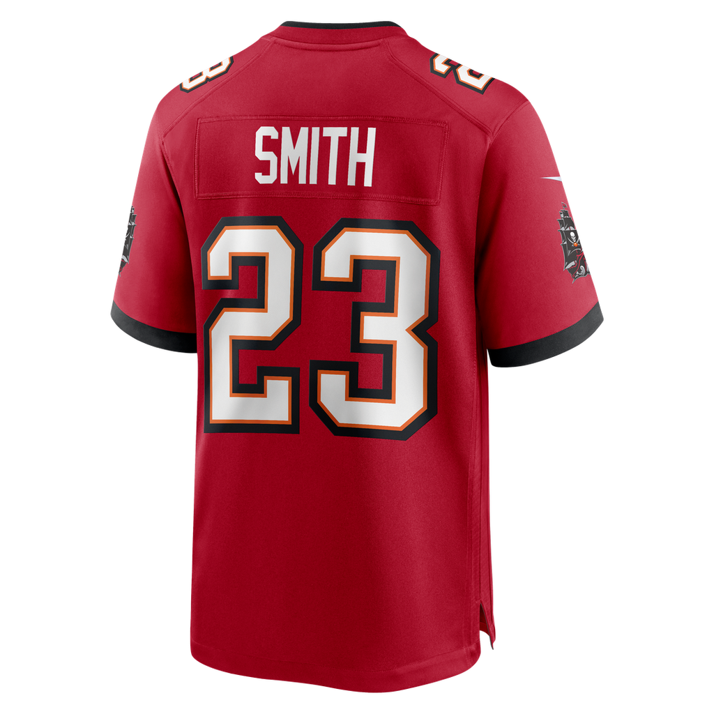 Tampa Bay Buccaneers Tykee Smith Nike Red Game Jersey