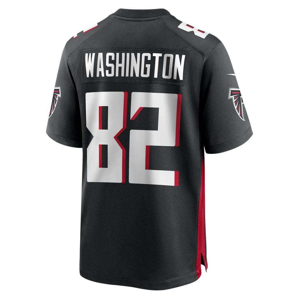 Atlanta Falcons Casey Washington Nike Black Team Game Jersey