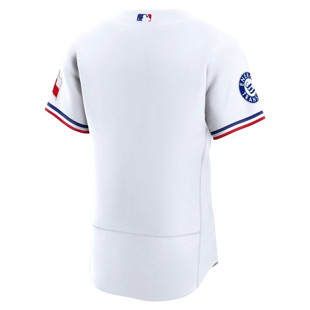 Texas Rangers Nike Light Blue Alternate Sponsor Patch Authentic Jersey