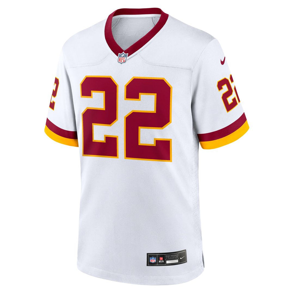 Washington Commanders Jacory Croskey-Merritt Nike White Game Super Bowl Era Jersey