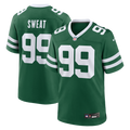 New York Jets T'Vondre Sweat Nike Legacy Green Team Game Jersey