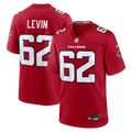 Atlanta Falcons Corey Levin Nike Red Team Game Jersey