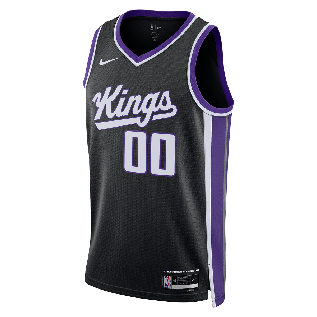 Sacramento Kings Nike Icon Swingman Jersey - Custom - Unisex
