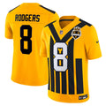 Pittsburgh Steelers Aaron Rodgers Nike Gold Alternate Vapor F.U.S.E. Limited Jersey