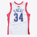 NBA 2004 West Shaquille ONeal Authentic All-Star Jersey By Mitchell & Ness - White