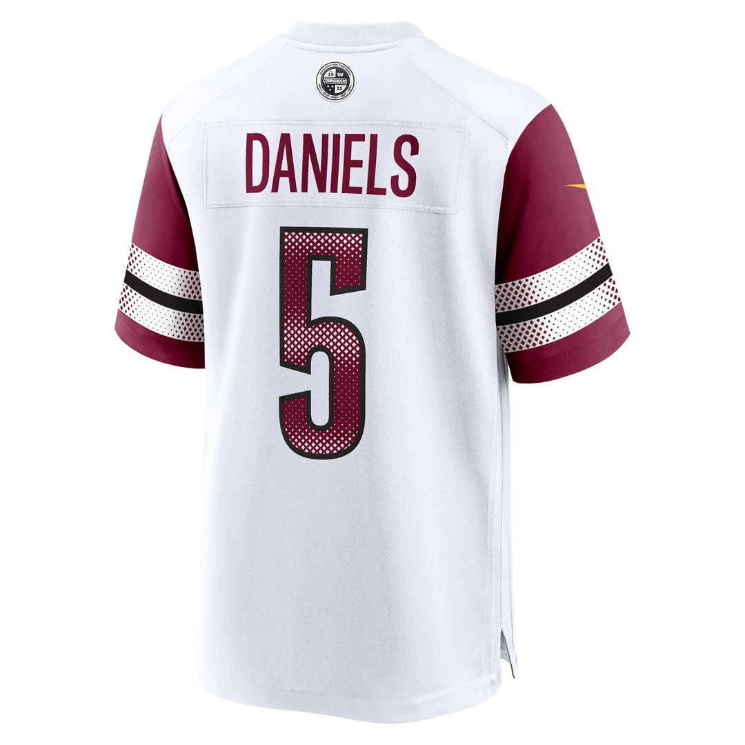 Washington Commanders Jayden Daniels Nike Burgundy Player Game Jersey