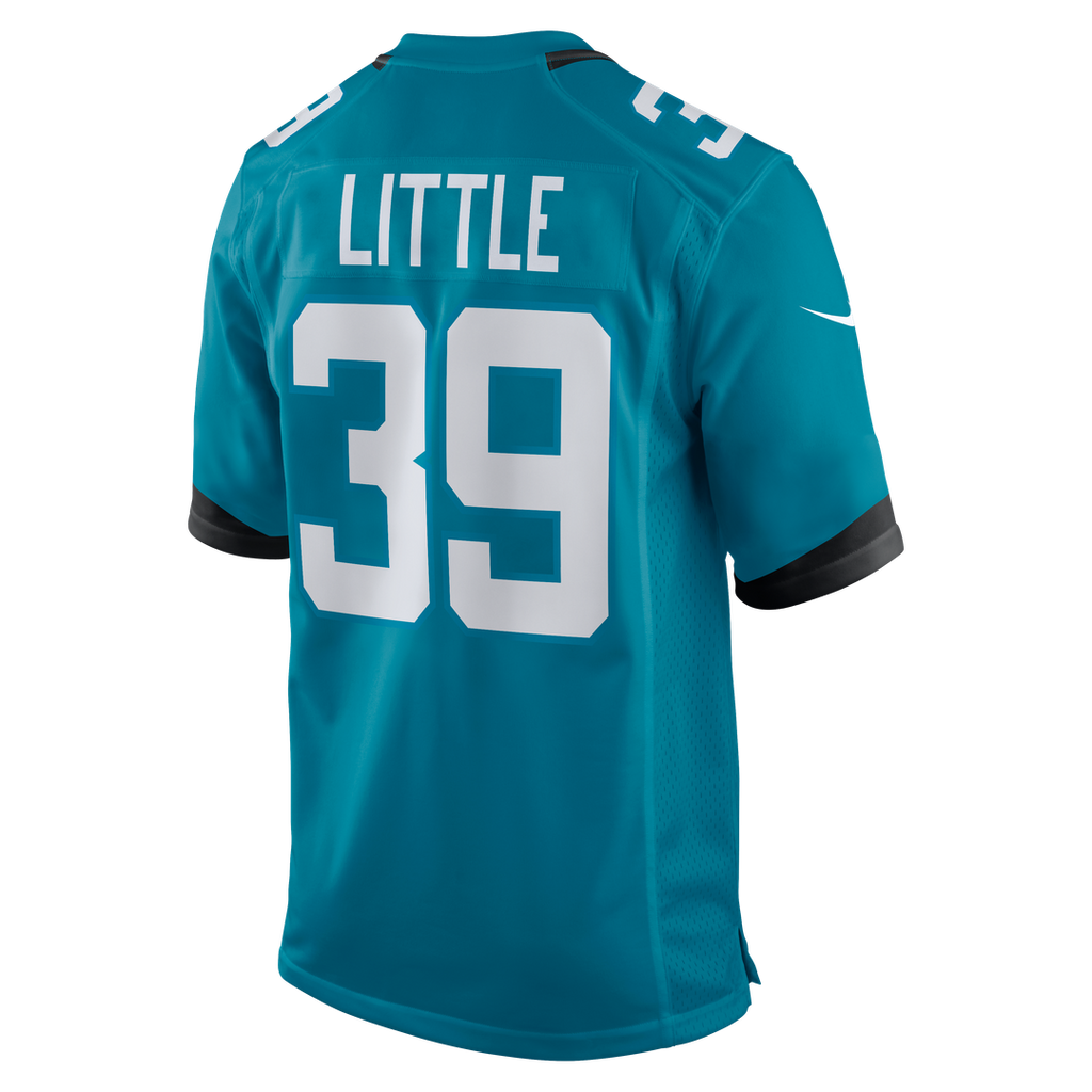 Jacksonville Jaguars Cam Little Nike Teal Team Game Jersey