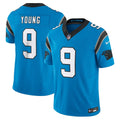 Carolina Panthers Bryce Young Nike Blue Vapor F.U.S.E. Limited Jersey