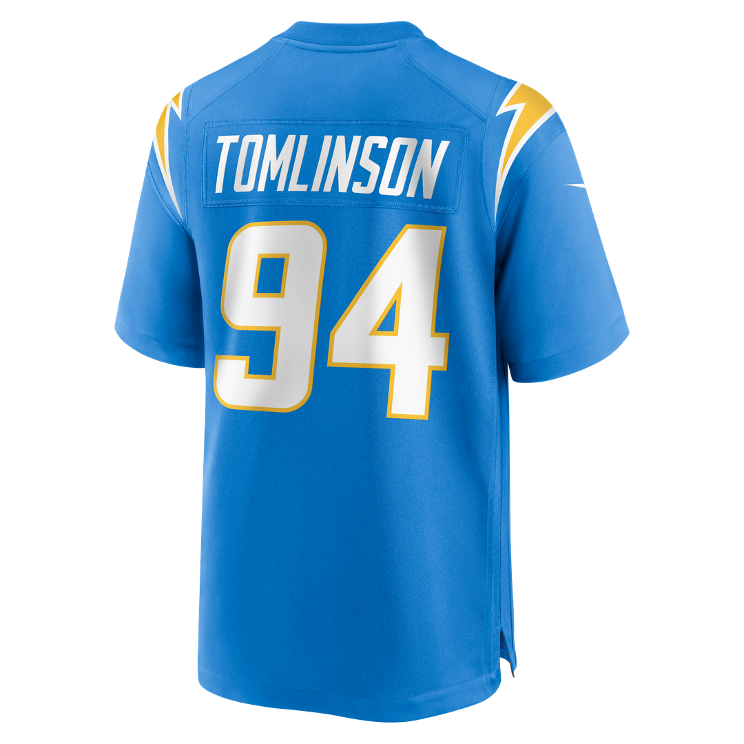Los Angeles Chargers Dalvin Tomlinson Nike Powder Blue Team Game Jersey