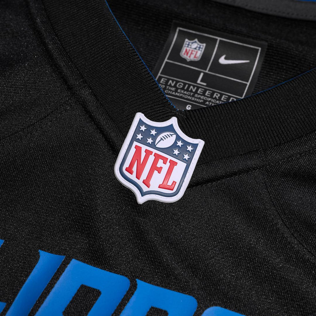 Detroit Lions Isaac TeSlaa Nike Blue Game Player Jersey