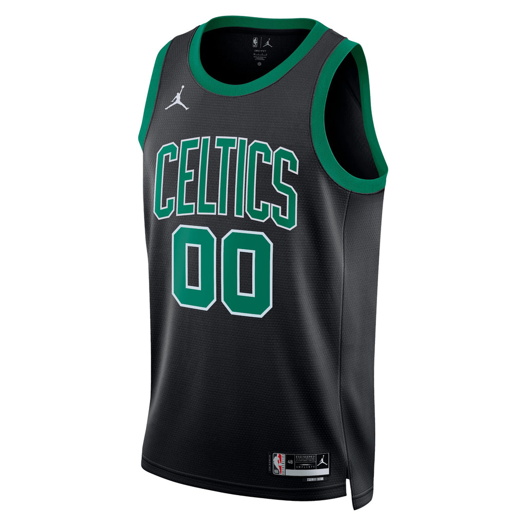 Boston Celtics Jordan Brand Statement Edition Swingman Jersey - Black - Custom - Unisex