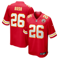 Kansas City Chiefs Deon Bush Nike Red Game Player Jersey