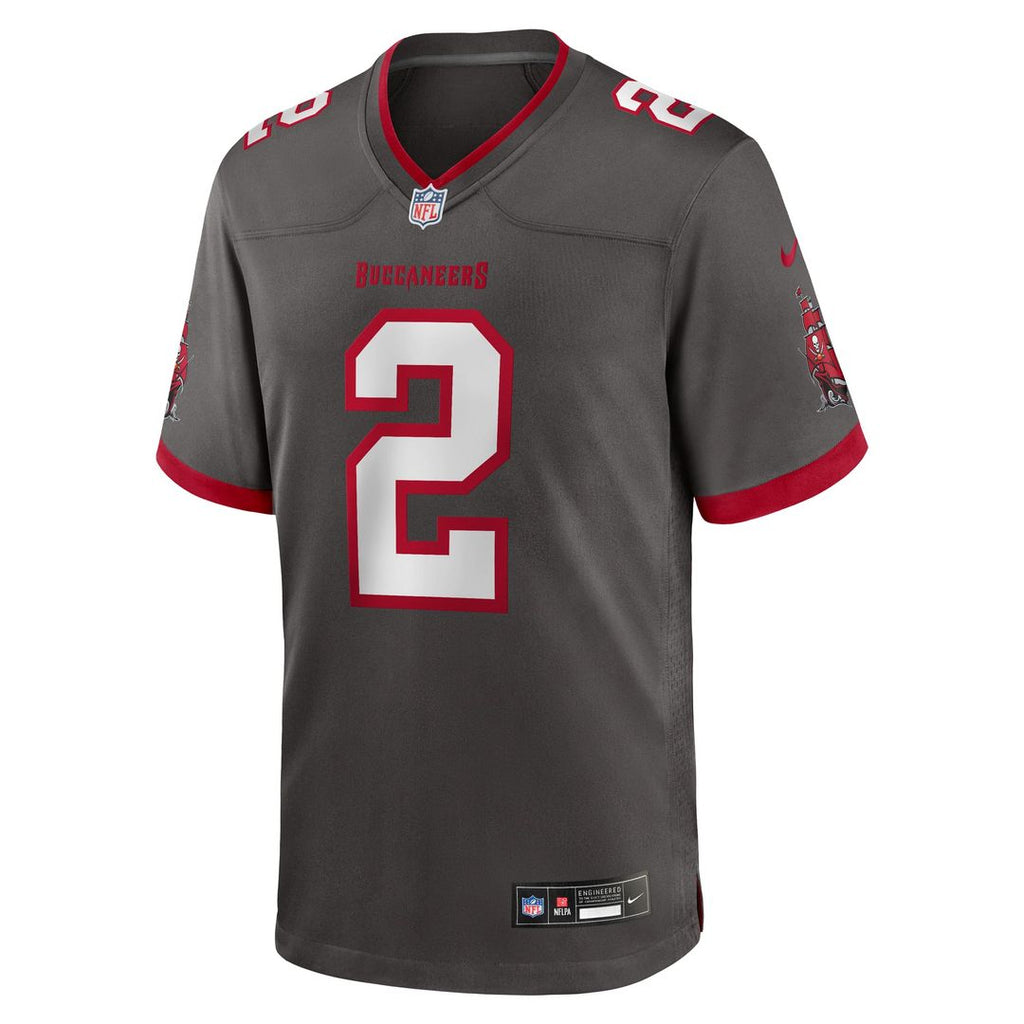 Tampa Bay Buccaneers Emeka Egbuka Nike White Game Jersey