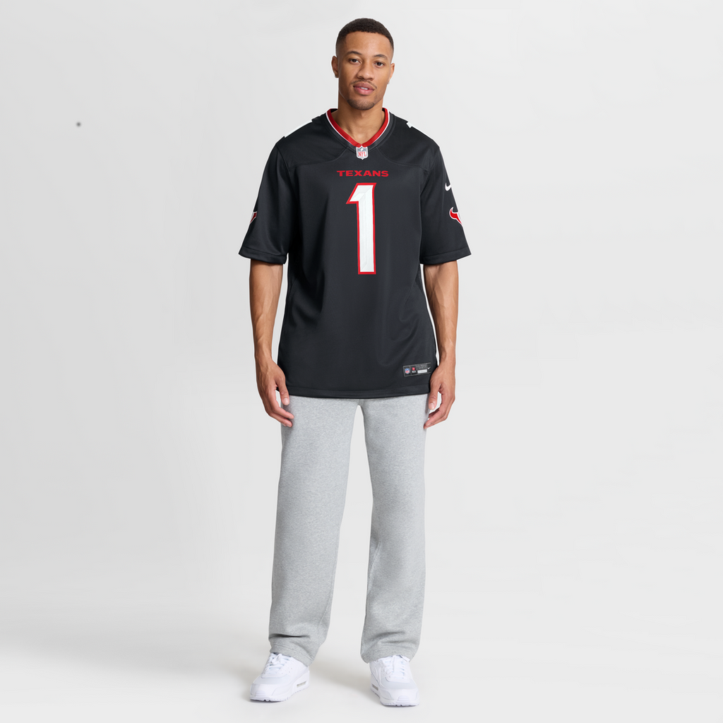 Houston Texans Tank Dell Nike Navy Team Game Jersey