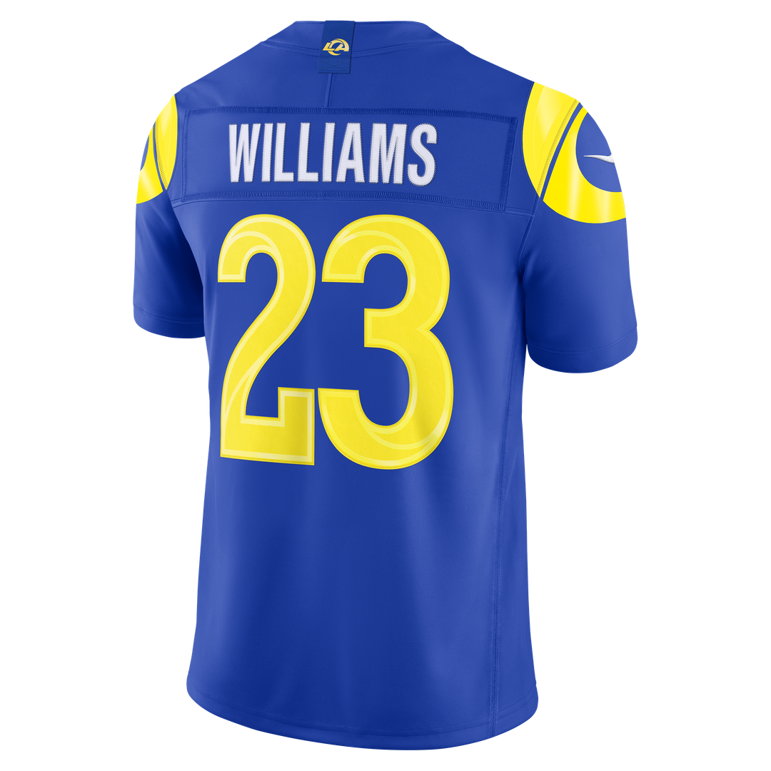 Los Angeles Rams Kyren Williams Nike Classic Sol Vapor F.U.S.E. Stitched Limited Jersey