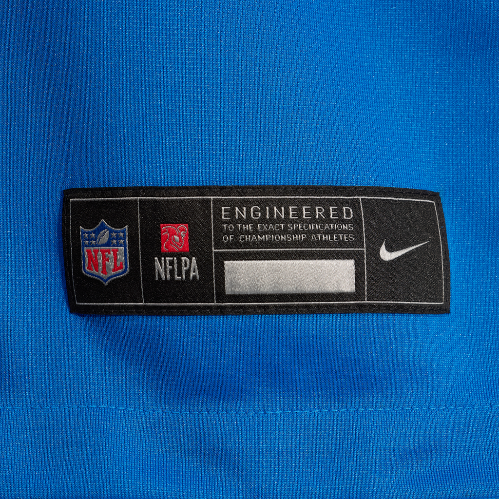 Detroit Lions Christian Izien Nike Blue Team Game Jersey