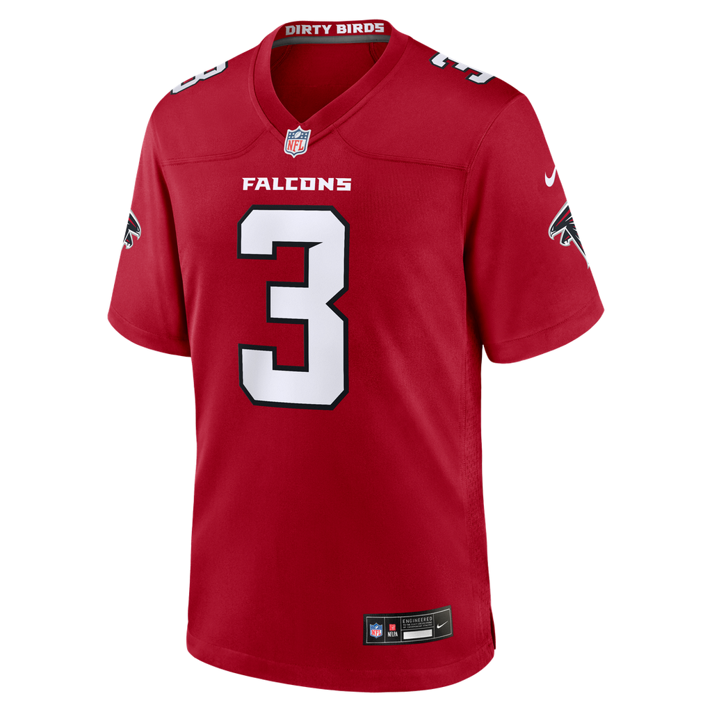 Atlanta Falcons Jessie Bates III Nike Red Game Jersey