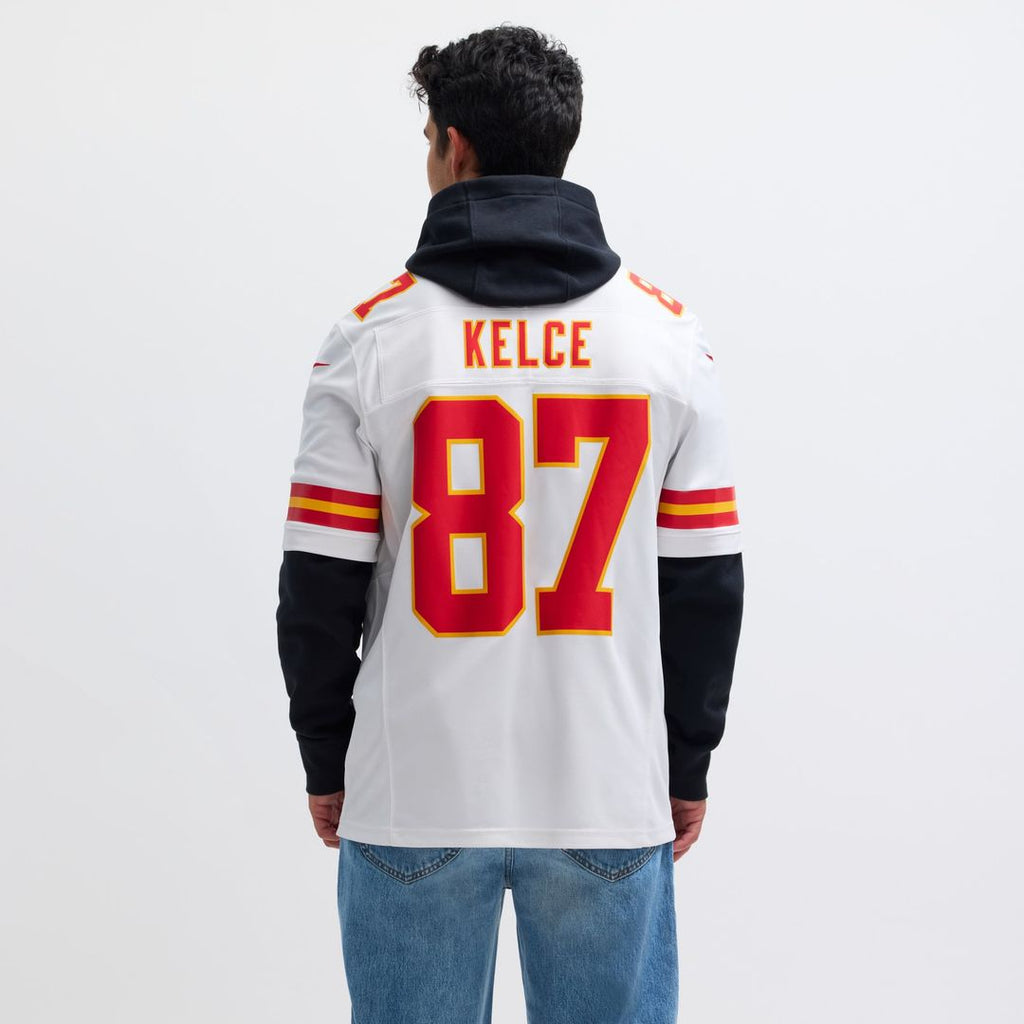 Kansas City Chiefs Travis Kelce Nike Red Vapor F.U.S.E. Limited Jersey