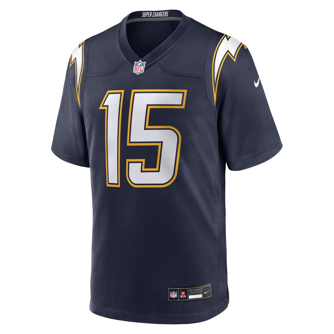 Los Angeles Chargers Ladd McConkey Nike Gold Alternate Charger Power Game Player Jersey