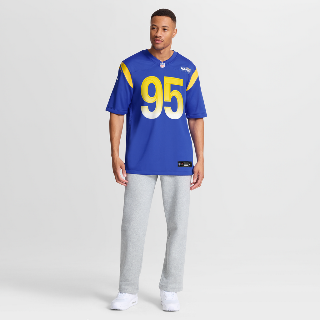 Los Angeles Rams Poona Ford Nike Royal Team Game Jersey
