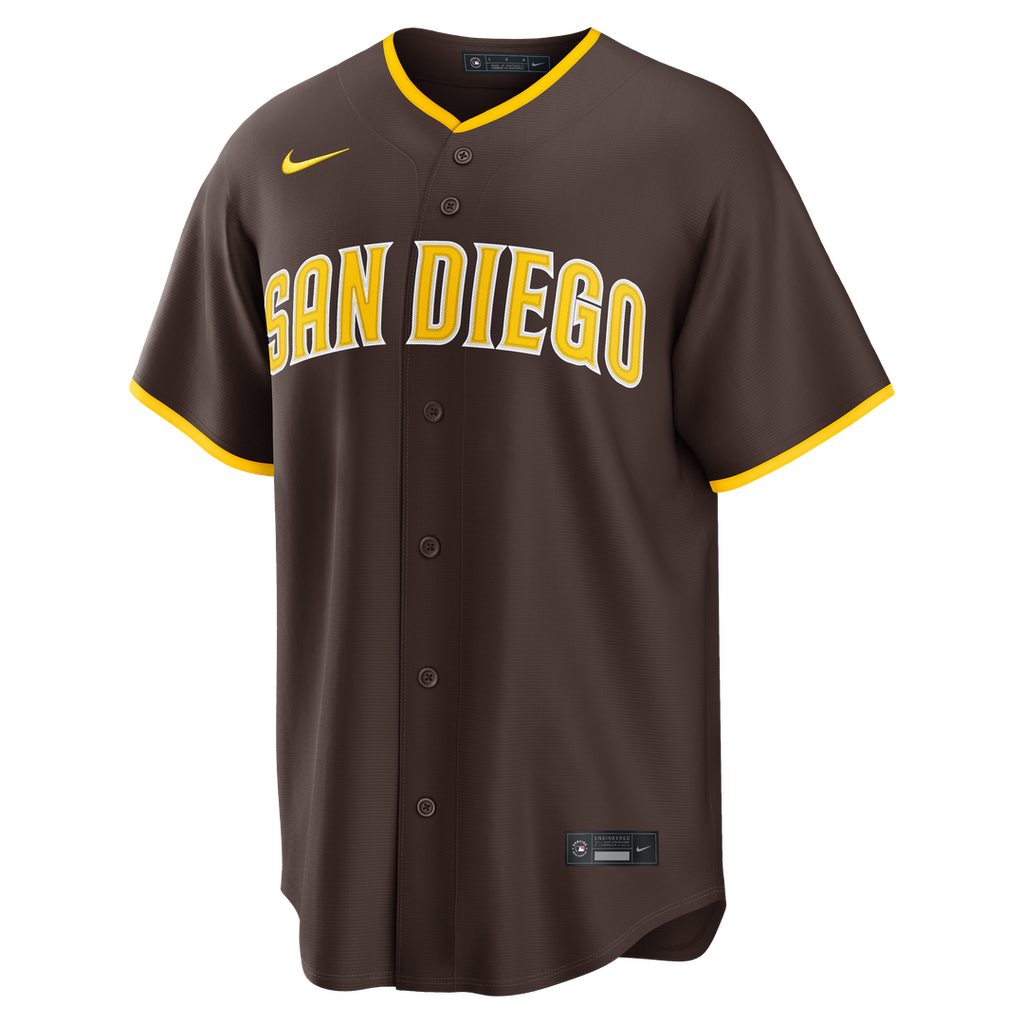 San Diego Padres Jackson Merrill Nike Sand Alternate Replica Jersey