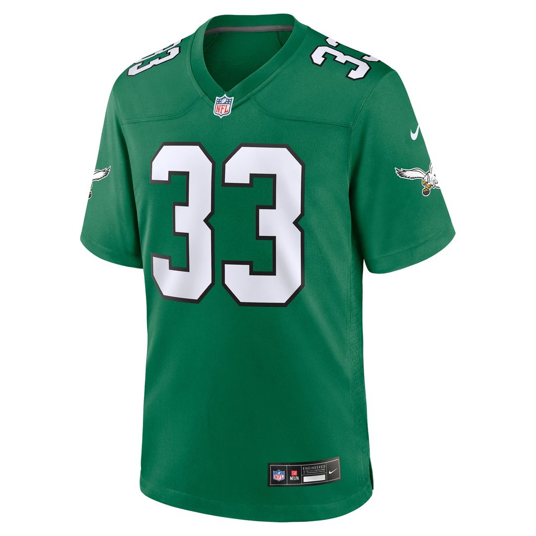 Philadelphia Eagles Cooper DeJean Nike White Game Jersey