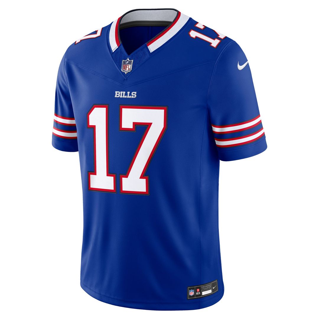 Buffalo Bills Josh Allen Nike Gray Nickel City Vapor F.U.S.E. Stitched Limited Jersey