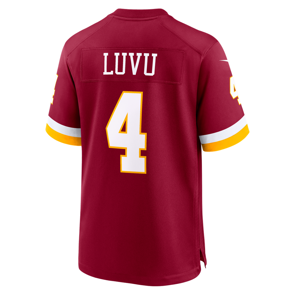 Washington Commanders Frankie Luvu Nike Black Hail Raiser Alternate Game Jersey