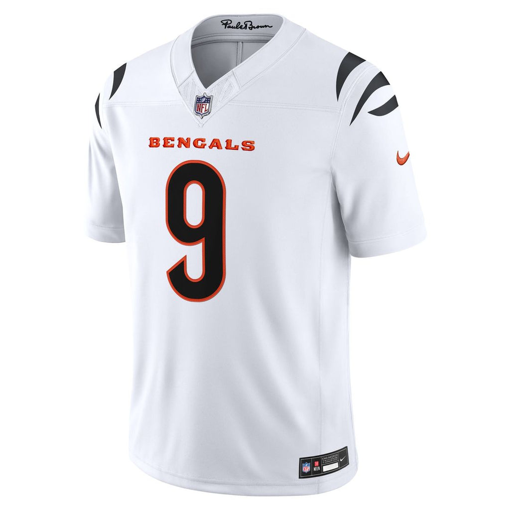Cincinnati Bengals Joe Burrow Nike Black Team Vapor F.U.S.E. Stitched Limited Jersey