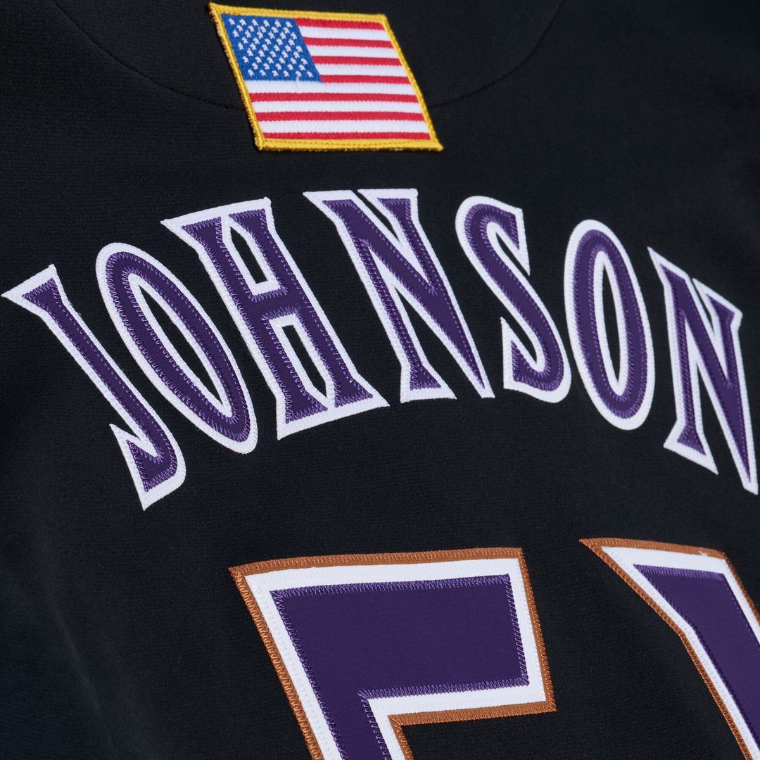 Arizona Diamondbacks Randy Johnson Mitchell & Ness Purple 2000 Throwback Authentic Jersey