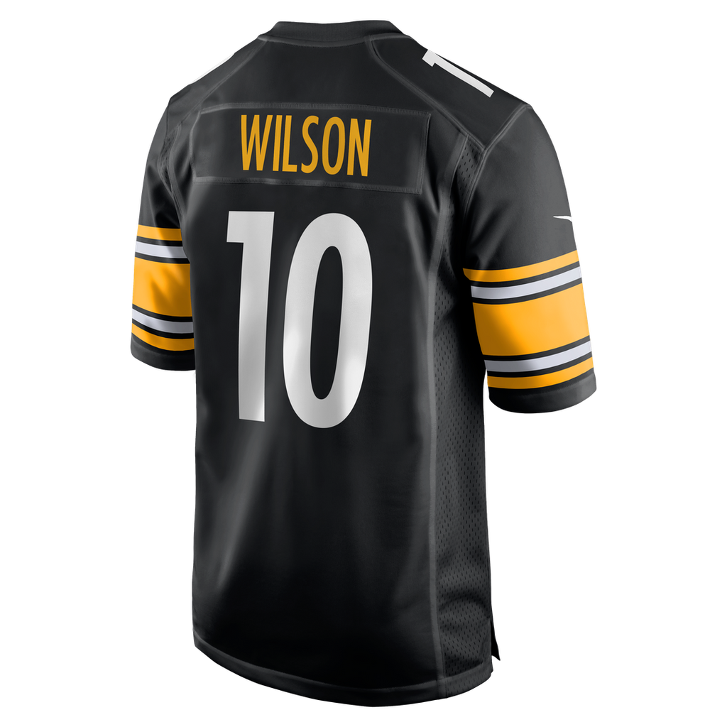 Pittsburgh Steelers Roman Wilson Nike Black Game Player Jersey