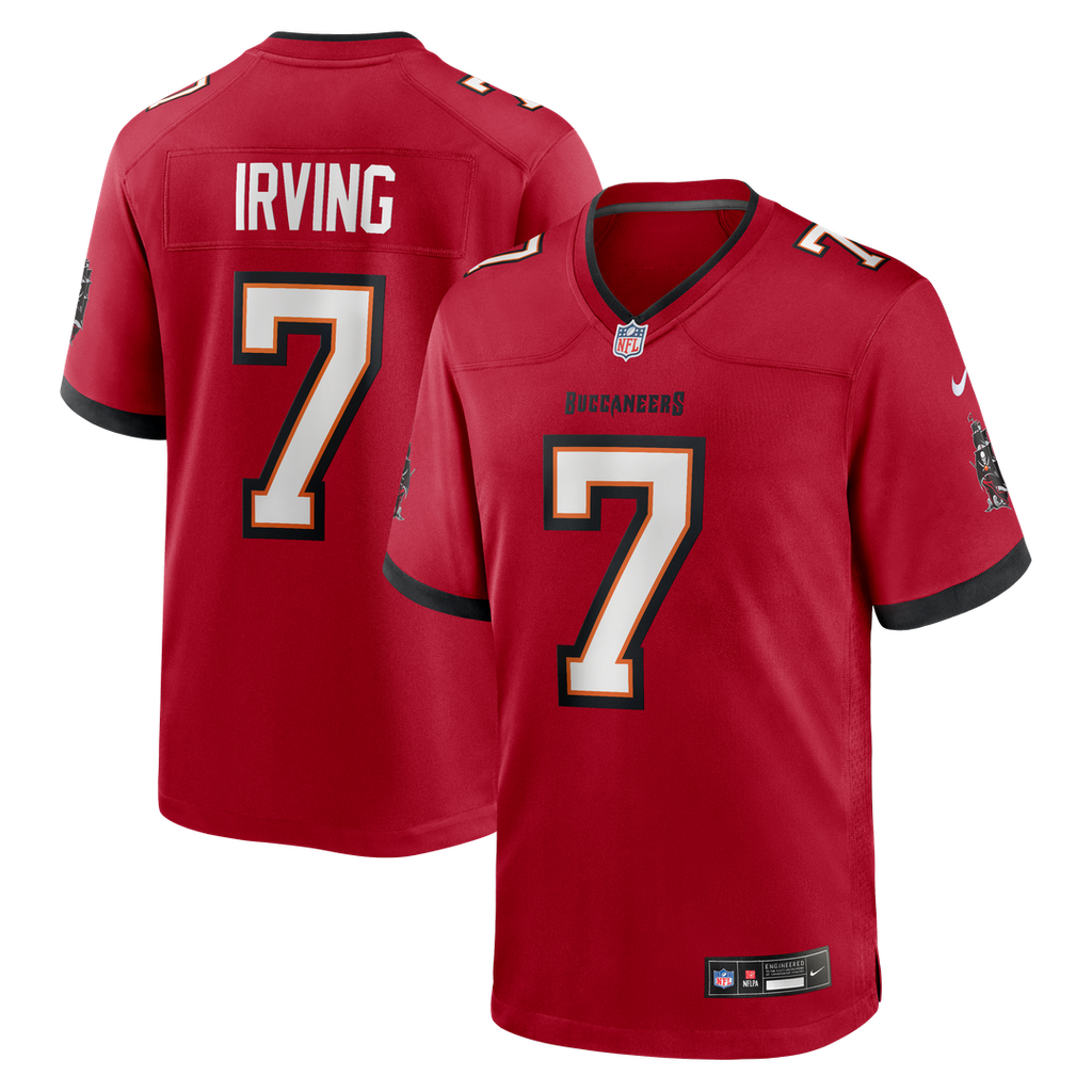 Tampa Bay Buccaneers Bucky Irving Nike Red Game Jersey