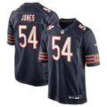 Chicago Bears Logan Jones Nike Navy Team Game Jersey