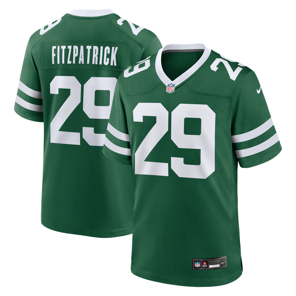 New York Jets Minkah Fitzpatrick Nike Legacy Green Game Jersey
