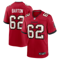 Graham Barton Pick No. 26 Nike Red Player Game Jersey