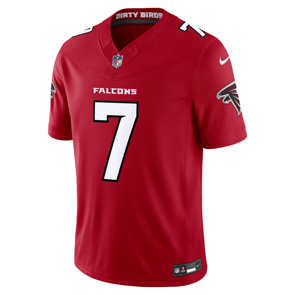 Atlanta Falcons Bijan Robinson Nike Black Alternate Throwback Vapor F.U.S.E. Stitched Limited Jersey