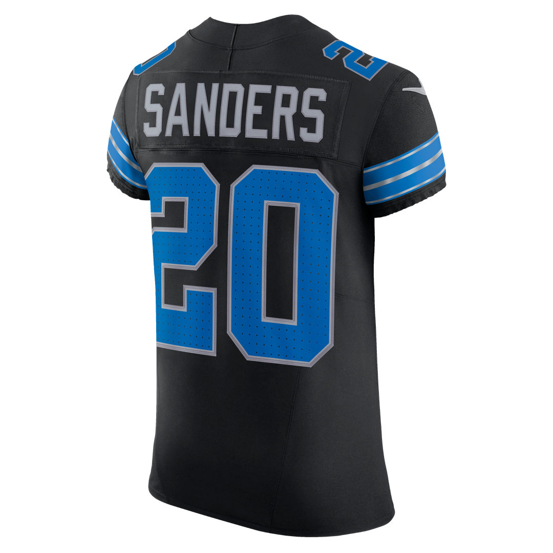 Detroit Lions Barry Sanders Nike Blue Team Vapor F.U.S.E. Elite Jersey