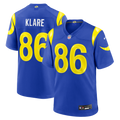 Los Angeles Rams Max Klare Nike Royal Team Game Jersey