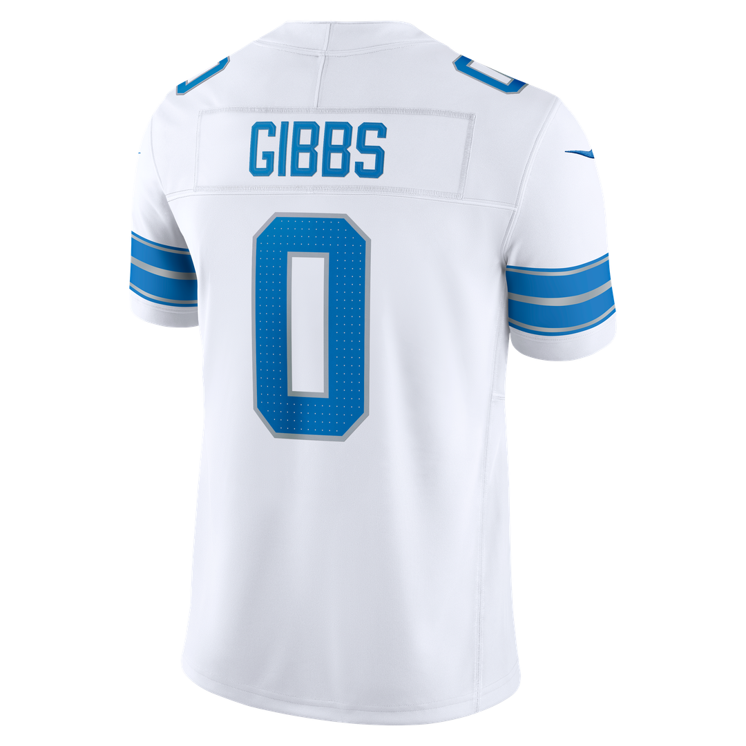 Detroit Lions Jahmyr Gibbs Nike Black Alternate Vapor F.U.S.E. Stitched Limited Jersey