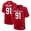 Arizona Cardinals L.J. Collier Nike Cardinal Team Game Jersey