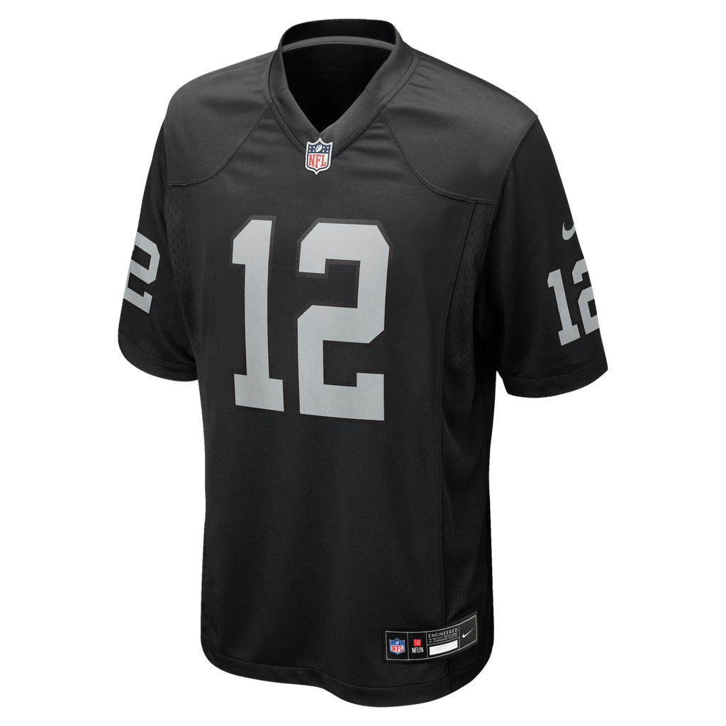 Las Vegas Raiders Aidan O'Connell Nike Black Team Game Jersey