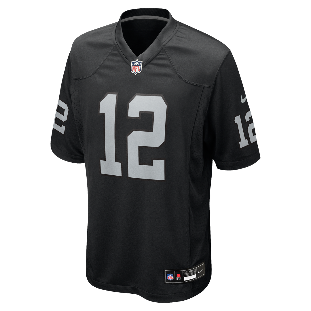 Las Vegas Raiders Aidan O'Connell Nike Black Team Game Jersey