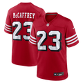 San Francisco 49ers Christian McCaffrey Nike Scarlet Alternate Game Player Jersey