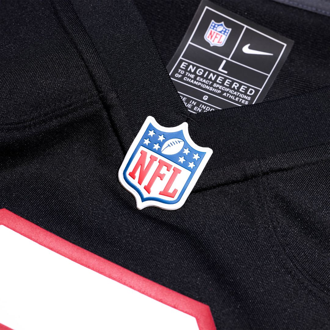 Atlanta Falcons Deion Sanders Nike Black Retired Player Alternate Game Jersey